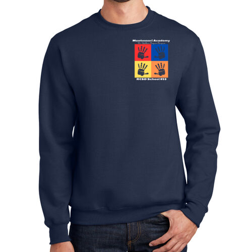 Montessori Academy Essential Fleece Crewneck Sweatshirt Thumbnail